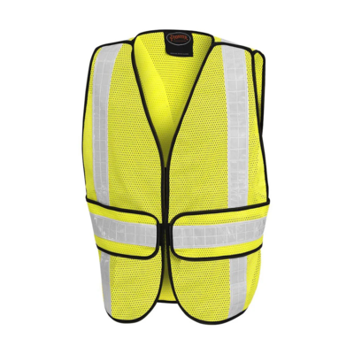 Safety Vest - Mesh - Tear-Away - One Size - High Visibility Lime Yellow