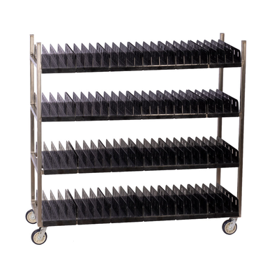 Cook's 630-7820A 78" W Aluminum Vented Tray Drying Rack