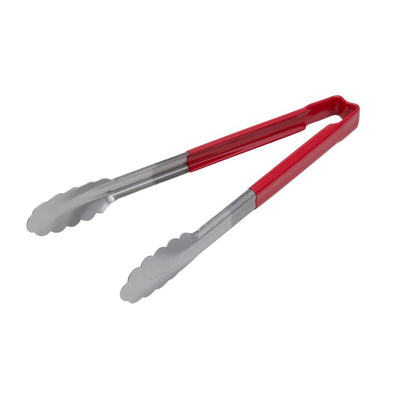 Vollrath 4781240 12-inch Utility Tong, Red Handle