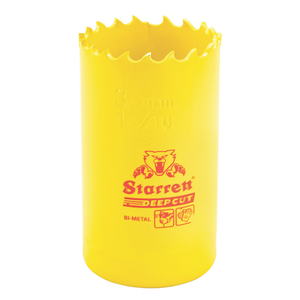 STARRETT DCH0176-G 1-7/16'' (37mm) NVP Deep Cut Bi-Metal Hole Saw