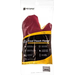 San Jamar KT0212 Cool Touch 13" Flame Red Conventional Oven Mitt