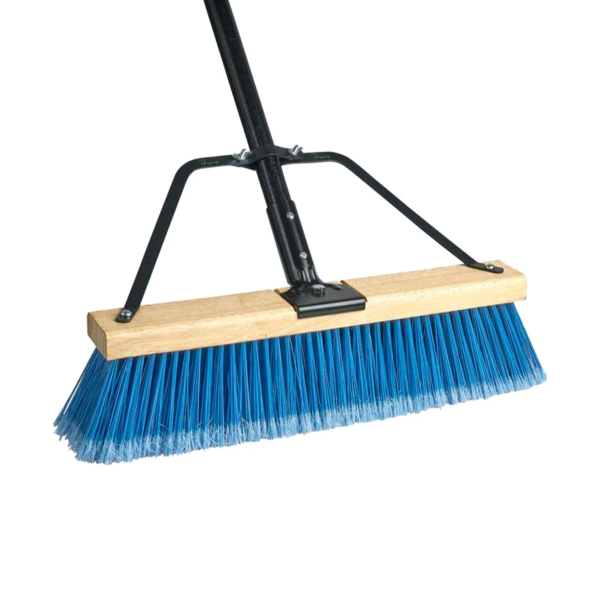 Push Broom Kit - 36" - Fine Sweep - PVC Bristles