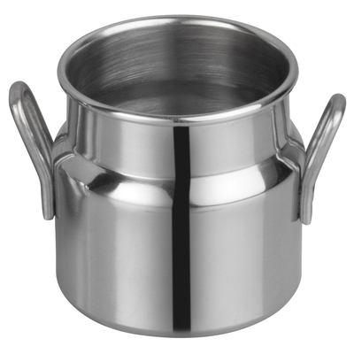 Winco DDSD-101S 3 Oz. Mini Milk Can