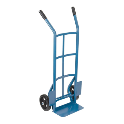 Hand Truck - Heavy-Duty - Dual Handle - 1000 lb Capacity - Mold-on Rubber Wheels