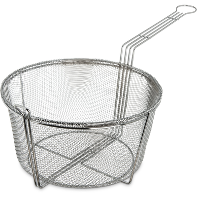 Carlisle 601002 Mesh 11-1/2" Fryer Basket, Chrome