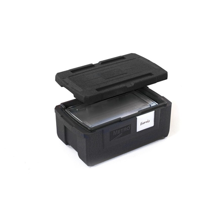Mightylite ML180-BL Insulated Top-Load Food Carrier, Black