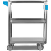 Carlisle UC5031524 15.5" x 24" 3-Shelf Stainless Steel Utility C