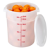 Cambro Poly 22 qt. Round Food Storage Containers