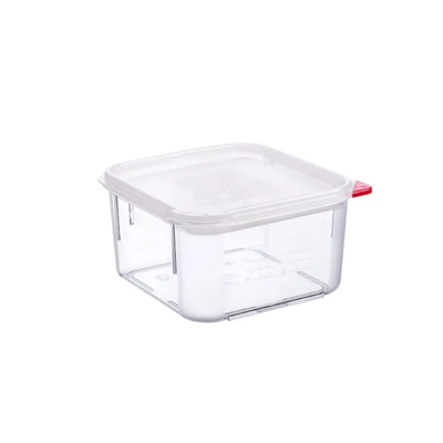 Araven 31851 Square Polycarbonate Container, 2 L./ 2,1 qt