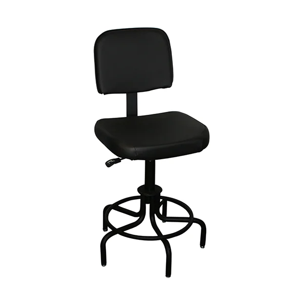 Swivel Stool - 25" to 30" Height - Vinyl Seat