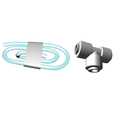 Cadco XC615 Water Connection Kit Hose & Connector