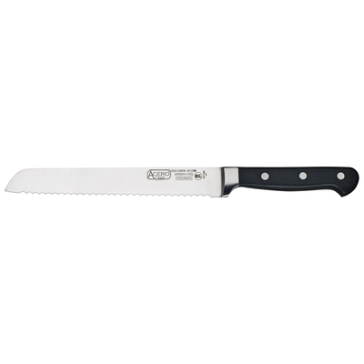 Winco KFP-82 Acero Bread Knife, 8", One Piece
