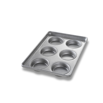 Chicago Metallic 41006 12" X 17-5/8" X 2-1/8" Overall Hamburger Bun Pan