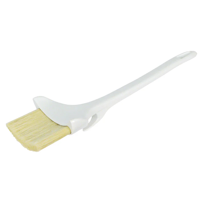 Winco WBRP-30H Concave Boar Bristle 3" Pastry Brush