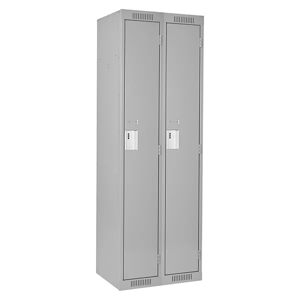 Locker - Steel - Riveted - Economy - 24" x 18" x 72" - Single Tier - 2 Door
