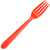 Copolymer Plastic Sporks, Orange (400/Case)