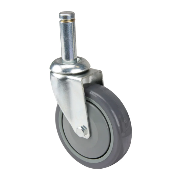 Caster - Chromate Wire Shelving - 5" - Swivel - 250 lb Capacity