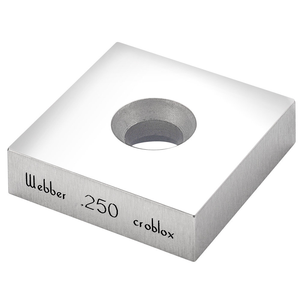 STARRETT SC .250 A1 Square Croblox Gage Block - .250 In., Grade A1