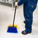 Carlisle 4688314 Duo Sweep Flagged Warehouse Broom, 48 In, Black