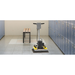 Timberline Orbitz 20 orbital floor machine in a locker room