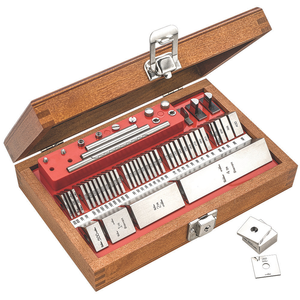 STARRETT SC 36. AAX 36 Pc. Square Croblox Chromium Carbide Gage Block Set