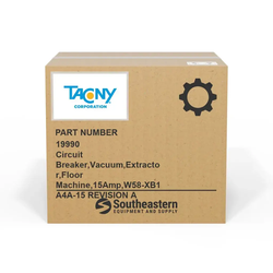 Tacony - 19990 - Circuit Breaker,Vacuum,Extractor,Floor Machine,15Amp,W58-XB1A4A-15 REVISION A