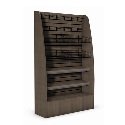 Axis Designs FSASM-4880 Free Standing Arched Sidewall Merchandis