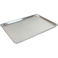 FSE HBP12-1 12 Gauge Heavy Duty Aluminum Full-Size Sheet Pan 18" x 26"
