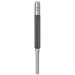 STARRETT 565E Drive Pin Punch, 3/16" Diam X 4" L