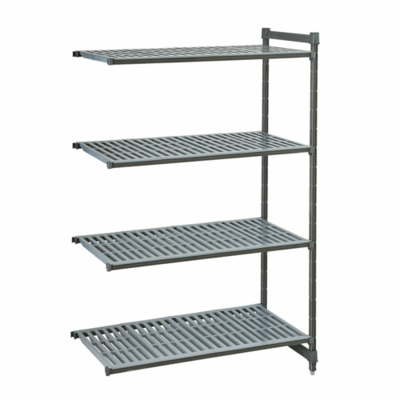 Cambro CBA244872V4580 Camshelving Basics Add-On Unit 24"W X 48"L X 72"H