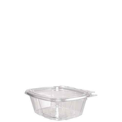 Dart DCCCH16DEF 16z PET Plastic Tamper-Evident/Resistant Contain