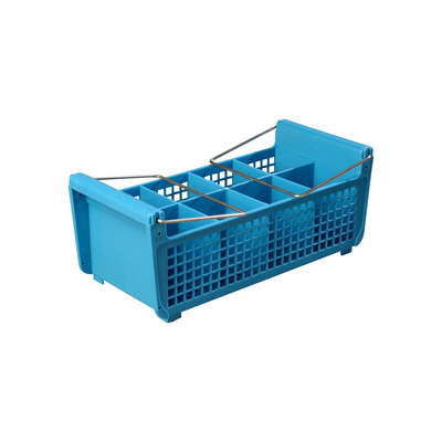Carlisle C32P214 Perma-Sil™ 8-Compartment Flatware Storage Baske
