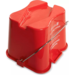 San Jamar KPP256RD 8 Qt Suds Pail - RED