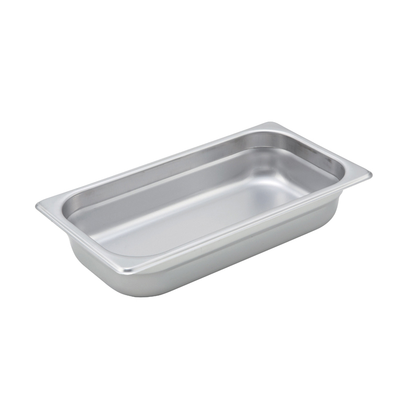 Winco SPJM-302 1/3 Size Steam Table Pan