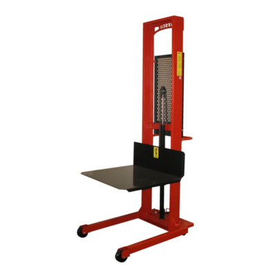 Platform Stacker - Hydraulic - 32" x 30" Platform - 80" Lift Height - 1000 lb Capacity