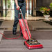 Sanitaire SC888N in use on office lobby carpet