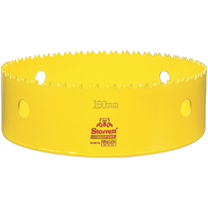 STARRETT DCH160M-G 160mm NVP Deep Cut Bi-Metal Hole Saw