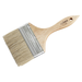 Winco WBR-40 Wood Handled 4" Pastry Brush