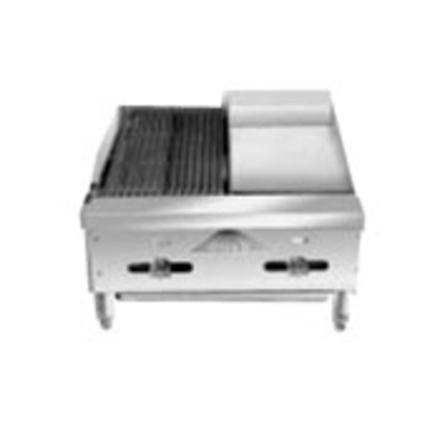 Comstock FHP24-12-1RB Char-Broiler/Griddle