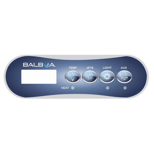 Balboa BP Series TP200 4 Button Topside Overlay 80-17325