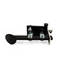 Pinlock brake handle assembly for rotating operator chair system