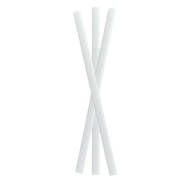 FSE MPP1084WJW 10" Jumbo Wrapped White Straws (400/CS)