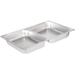 Carlisle 607002D DuraPan™ Stainless Steel Full Size, 2-1/2" Deep