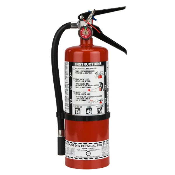 Fire Extinguisher - ABC Dry Chemical - Steel - Rechargeable - 10.5 lb