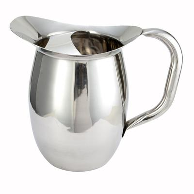 Winco WPB-2C Deluxe Bell Pitcher with Ice Catcher