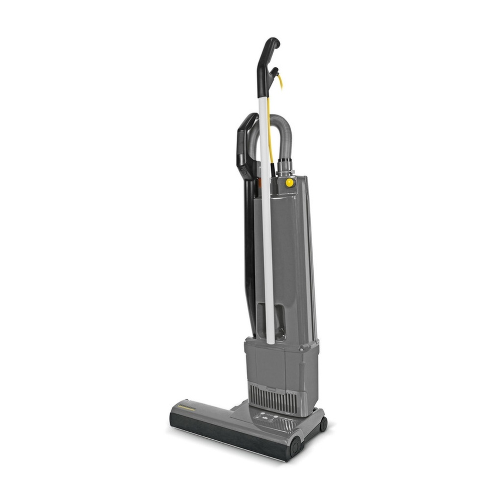 Karcher Versamatic HEPA 18 upright vacuum, angled front view