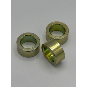 12.7MM X 19MM X 9MM SPACER A512 CD BUTTWELD TUBE ZINC YELLOW PER PRINT