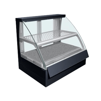 Hatco FSCD-2PD Curved Glass Display Case, Heated Deli, Countertop
