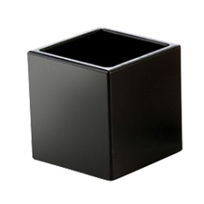 Cal-Mil C4X4-96 4"W X 4"D x 4"H (lids sold separately) Midnight Bamboo Storage Jar/Bin