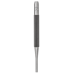 STARRETT 565C Drive Pin Punch, 1/8" Diam X 4" L